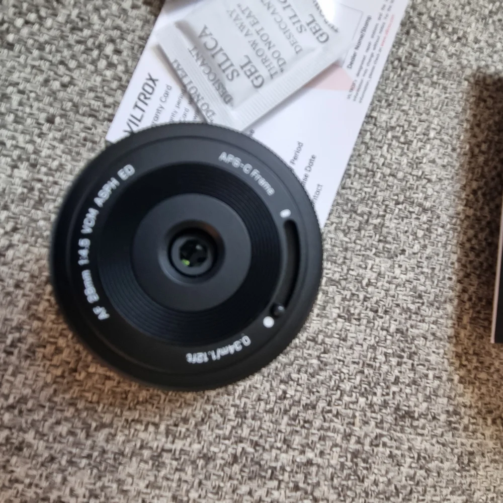 White Camera Lens